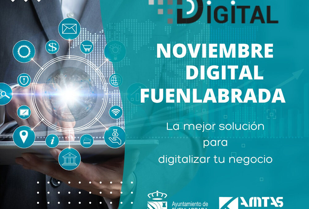 Noviembre Digital Fuenlabrada: una feria virtual para impulsar la digitalización de los negocios locales